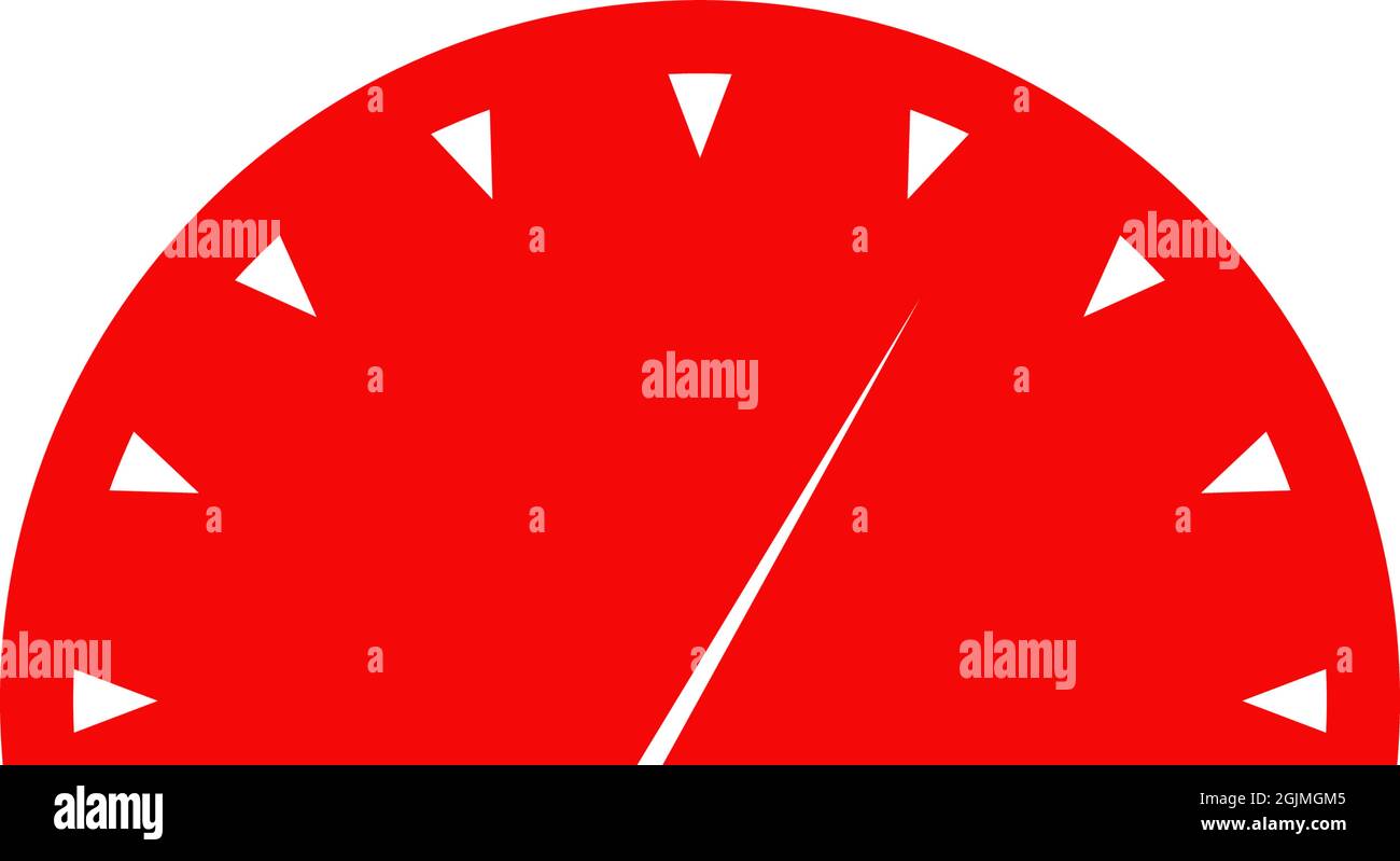 Speedometer icon logo design vector illustration template Stock Vector ...