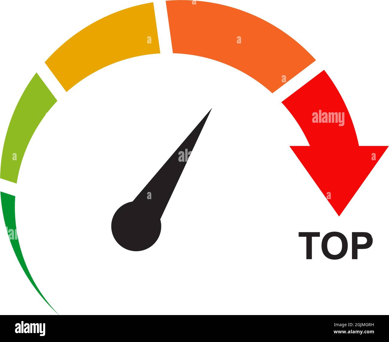 Speedometer icon logo design vector illustration template Stock Vector ...