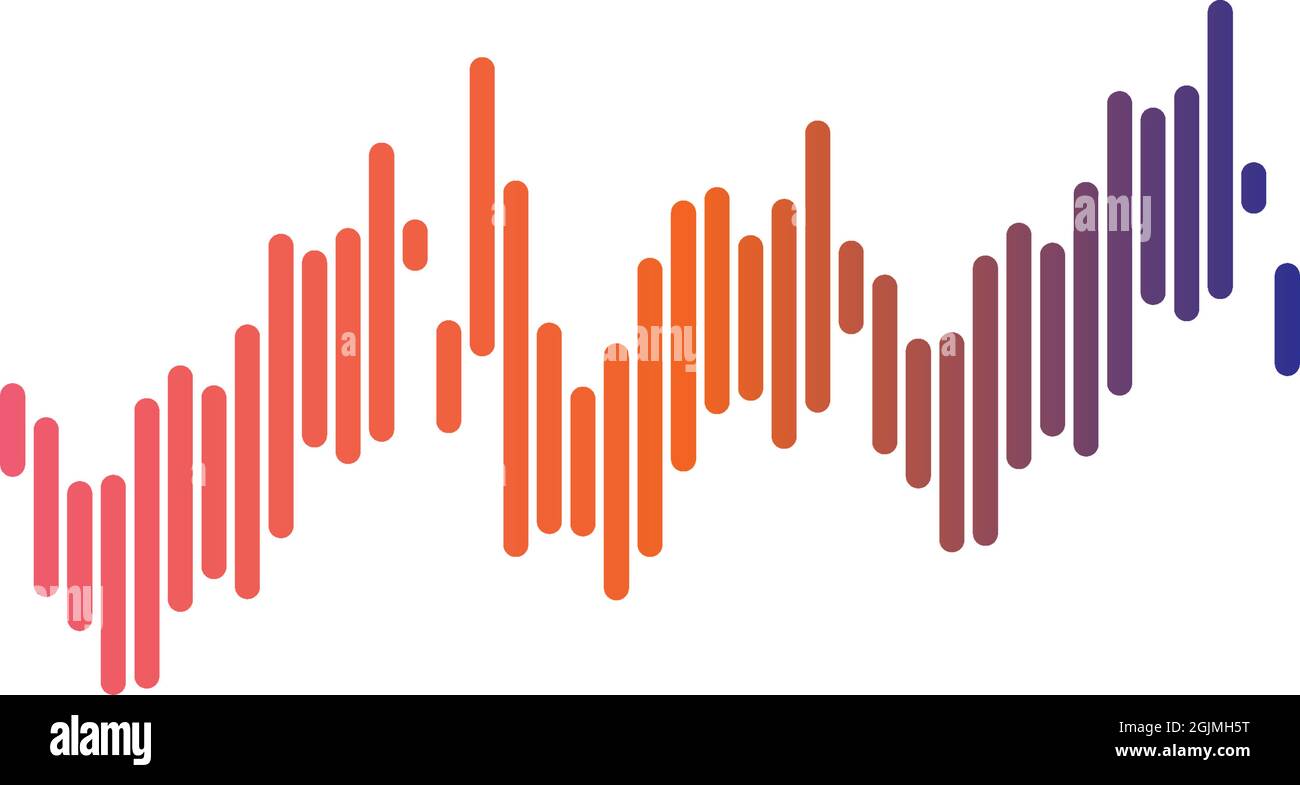 Sound wave music logo design vector illustration template Stock Vector ...