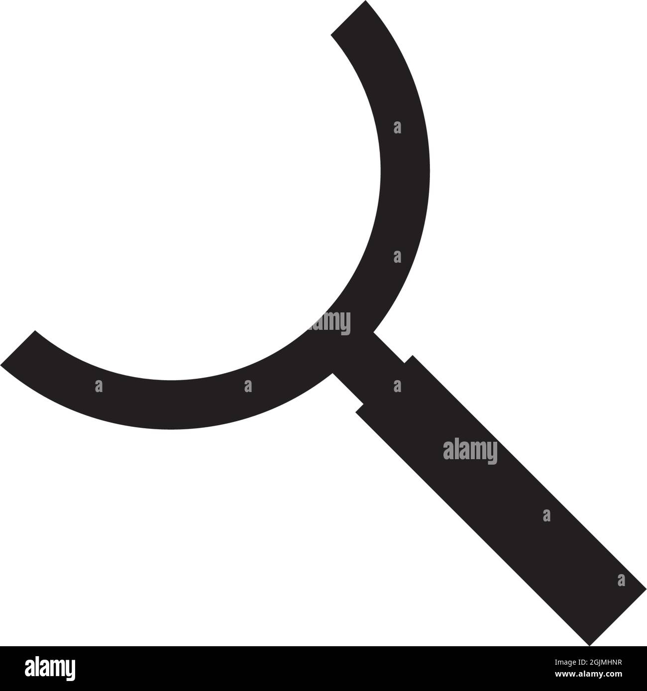 Search icon logo design vector illustration template Stock Vector