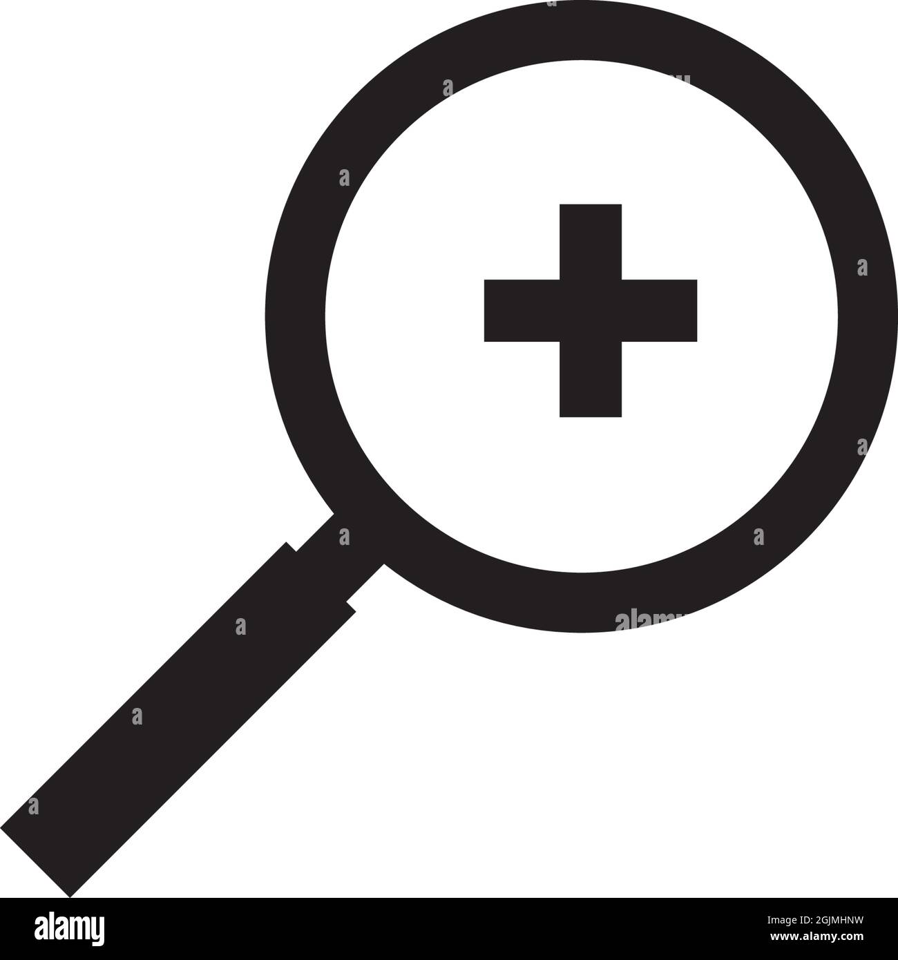 Search icon logo design vector illustration template Stock Vector