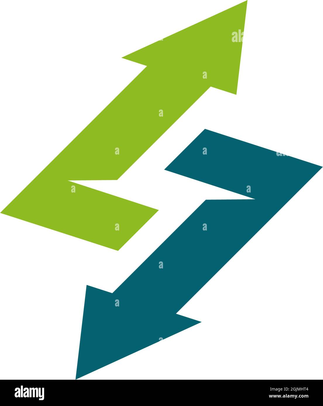 S letter arrow logo design vector illustration template Stock Vector ...
