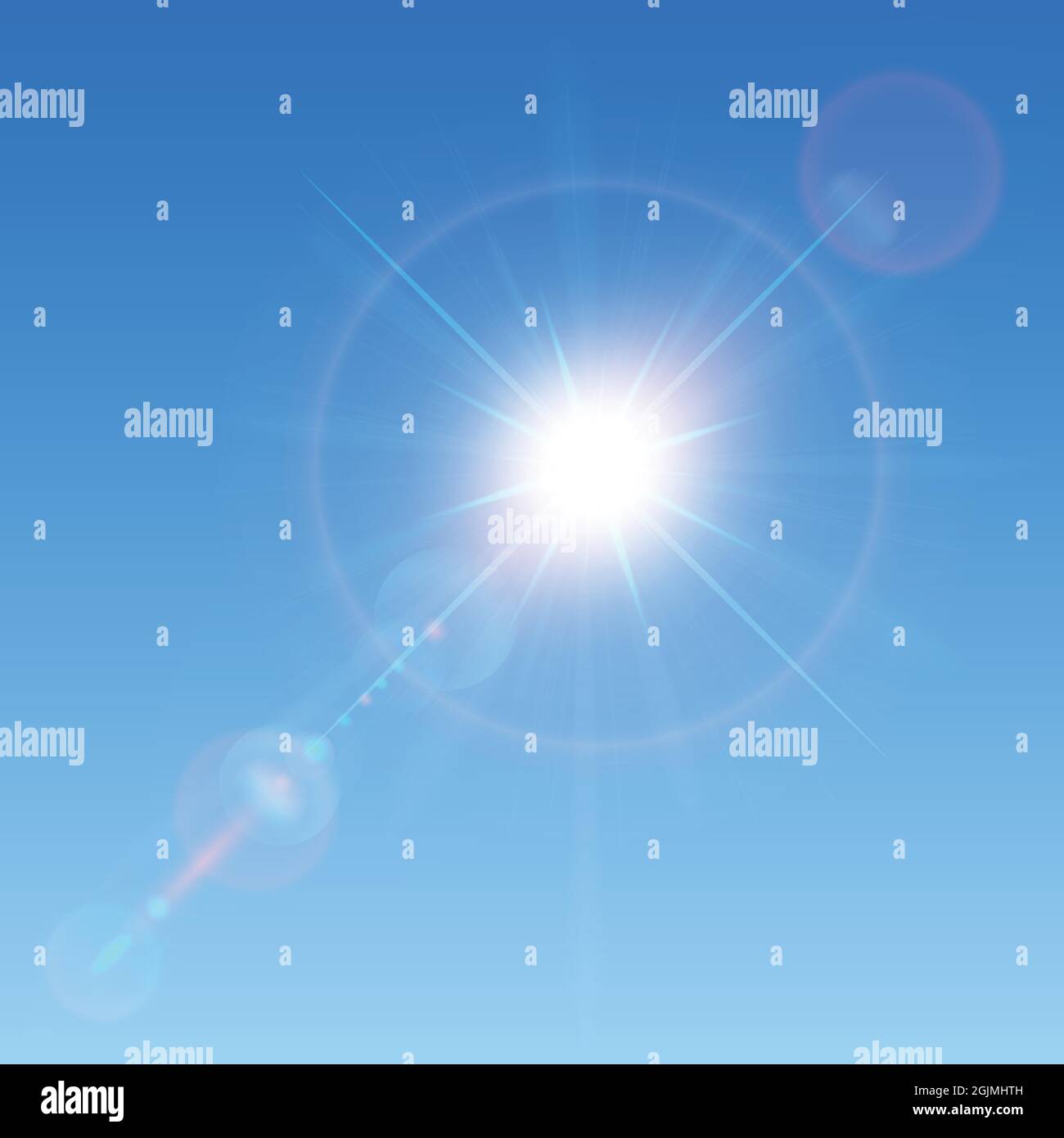 Sunlight vector vectors hi-res stock photography and images - Alamy