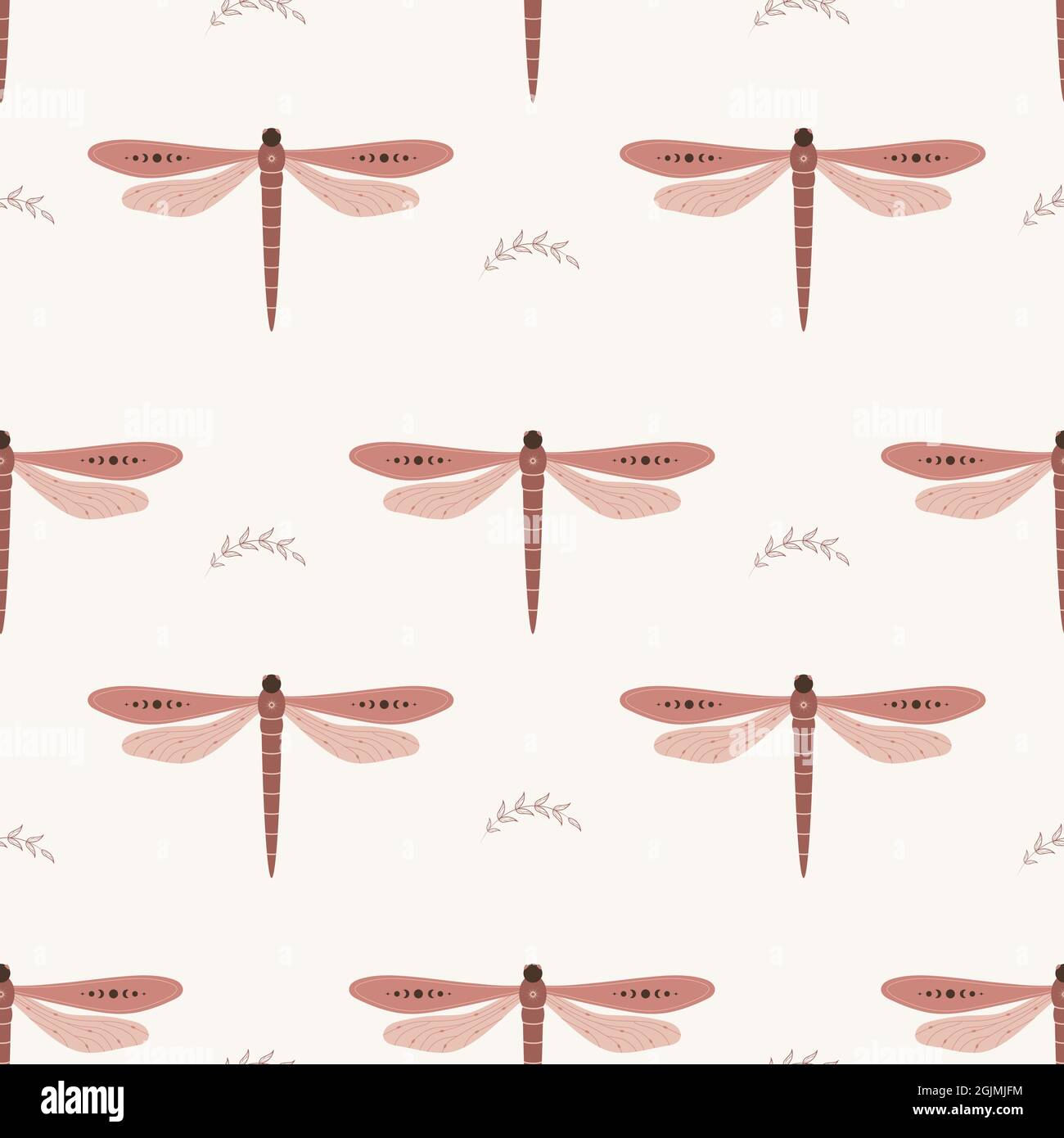 Dragonfly pattern hi-res stock photography and images - Alamy