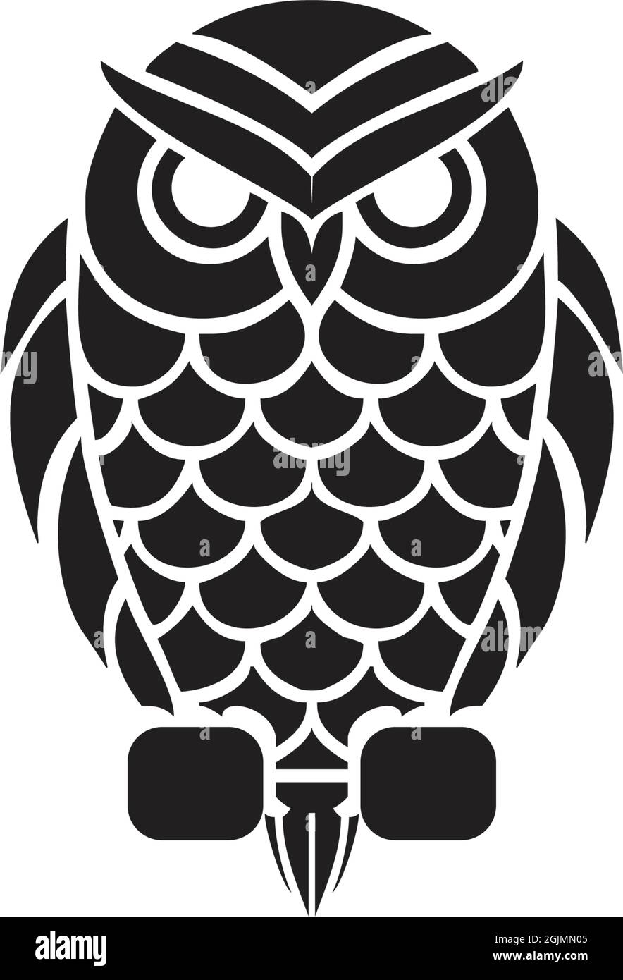 Owl bird logo icon design inspiration vector template Stock Vector ...