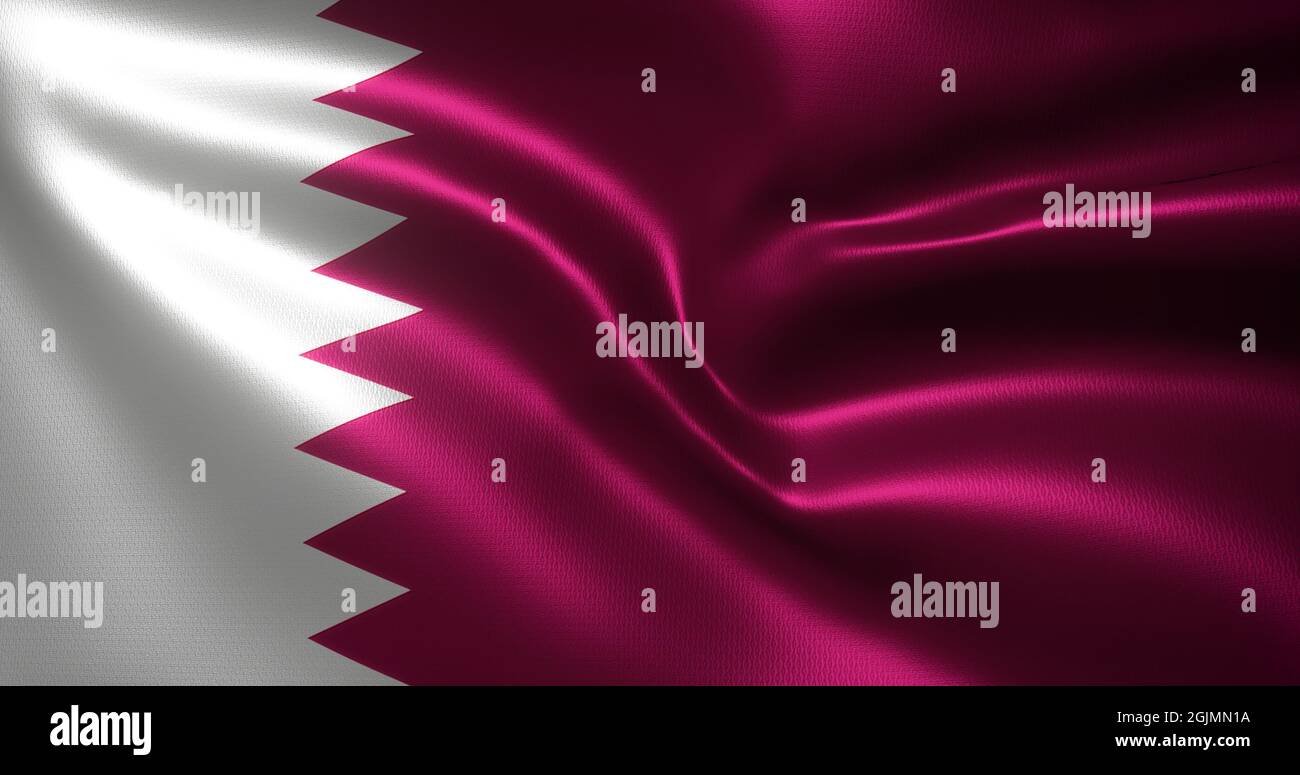 Coloring page qatar flag hi-res stock photography and images - Alamy