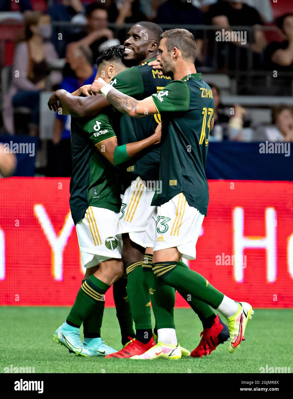 Youth Adidas White Portland Timbers 2023 Pride Pre-Match Top