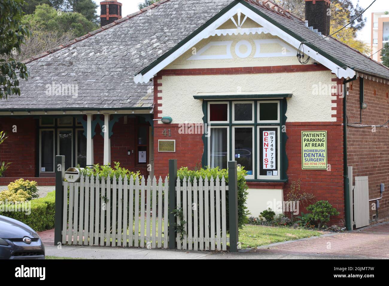 Homebush Dental Surgery, 41 Abbotsford Road, Homebush Stock Photo