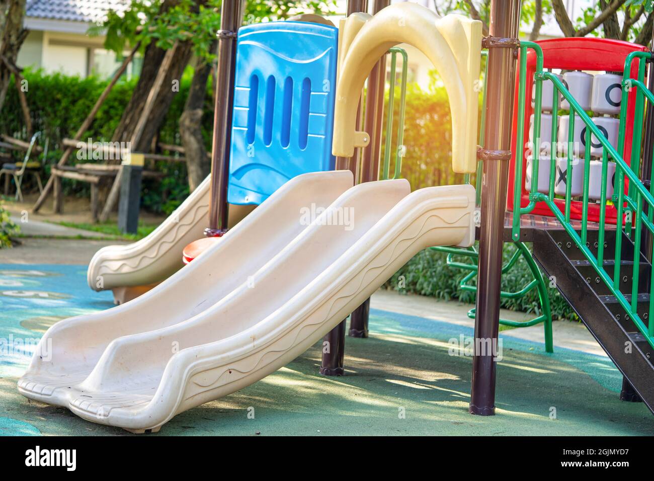 kindergarten school playground outdoor for kid children Stock Photo - Alamy kindergarten school playground outdoor for kid children Stock Photo - Alamy