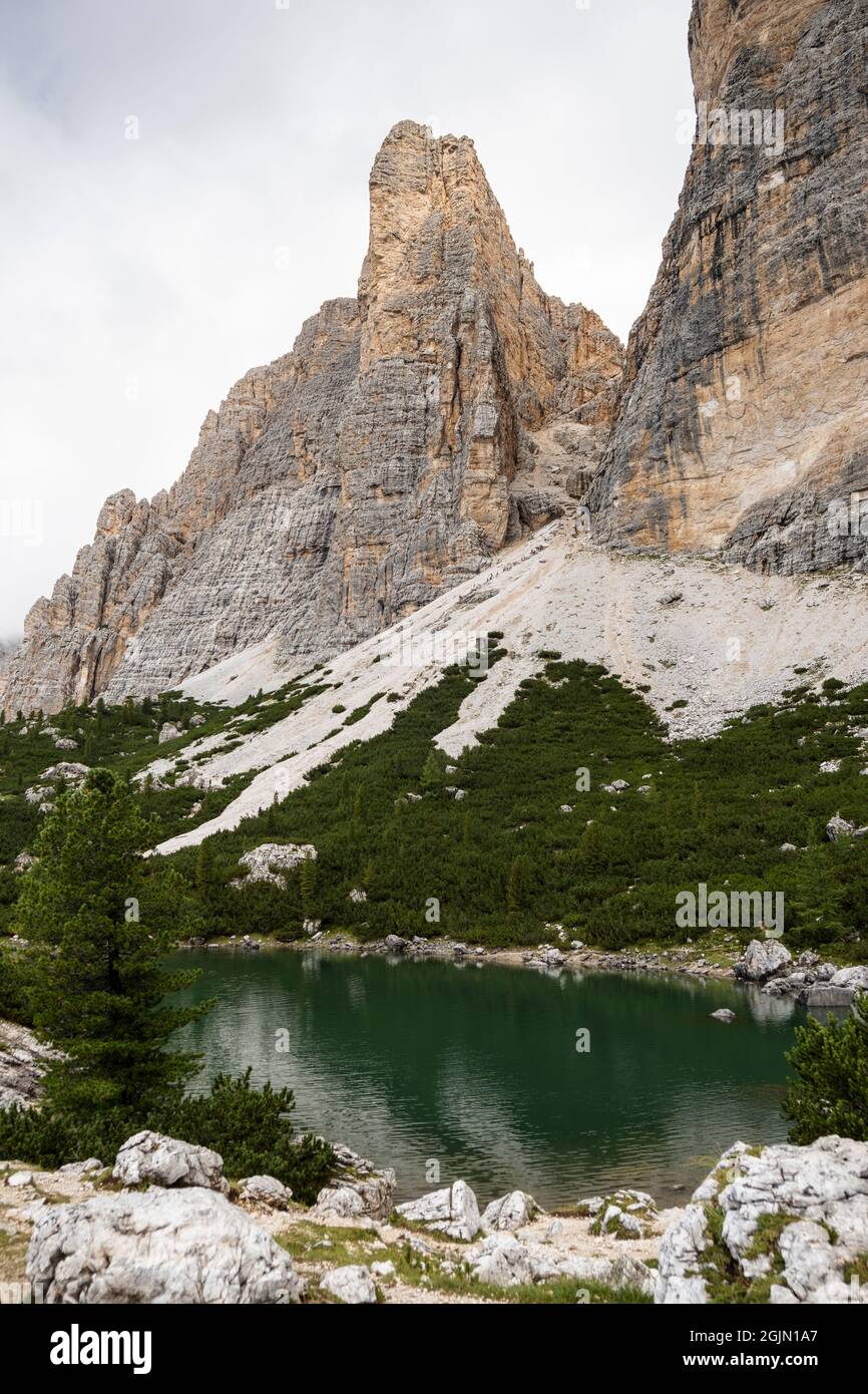 Panorama scenery in dolomites hi-res stock photography and images - Alamy
