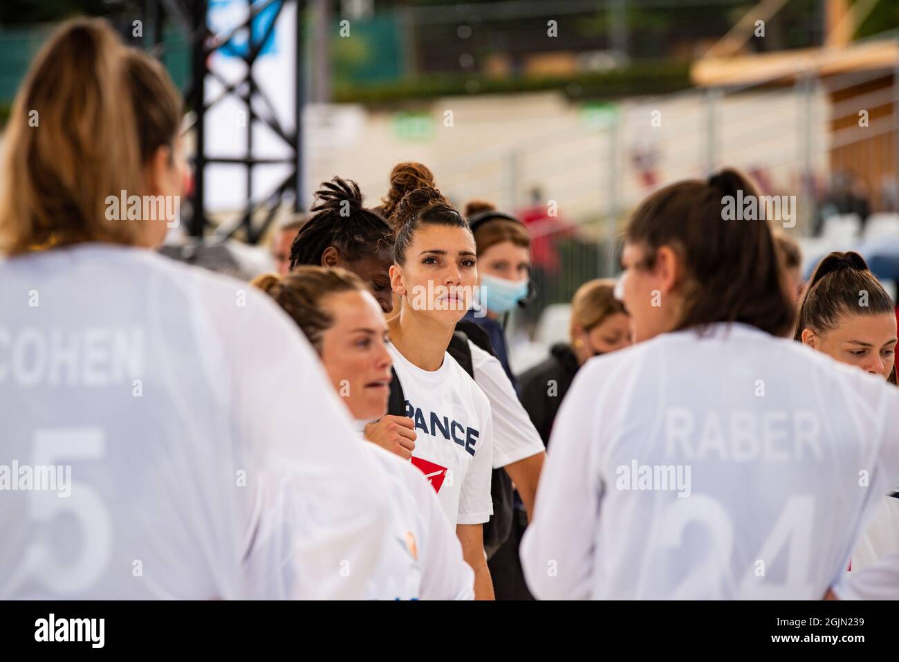 Laetitia Guapo of France during the FIBA 3x3 Europe Cup 2021 from September 10, to 12, 2021 at Le Trocadéro in Paris, France - Photo Antoine Massinon / A2M Sport Consulting / DPPI Stock Photo