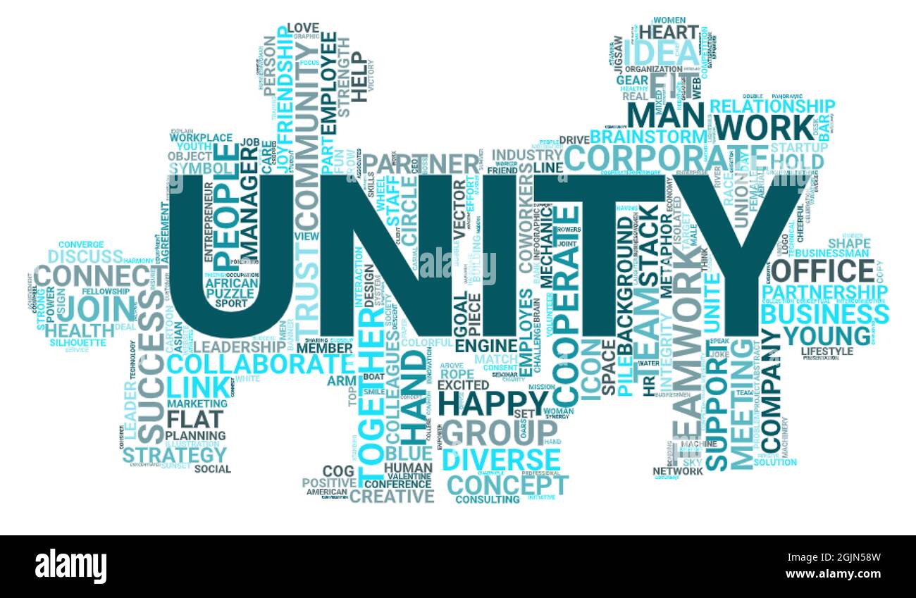 Unity word hi-res stock photography and images - Alamy