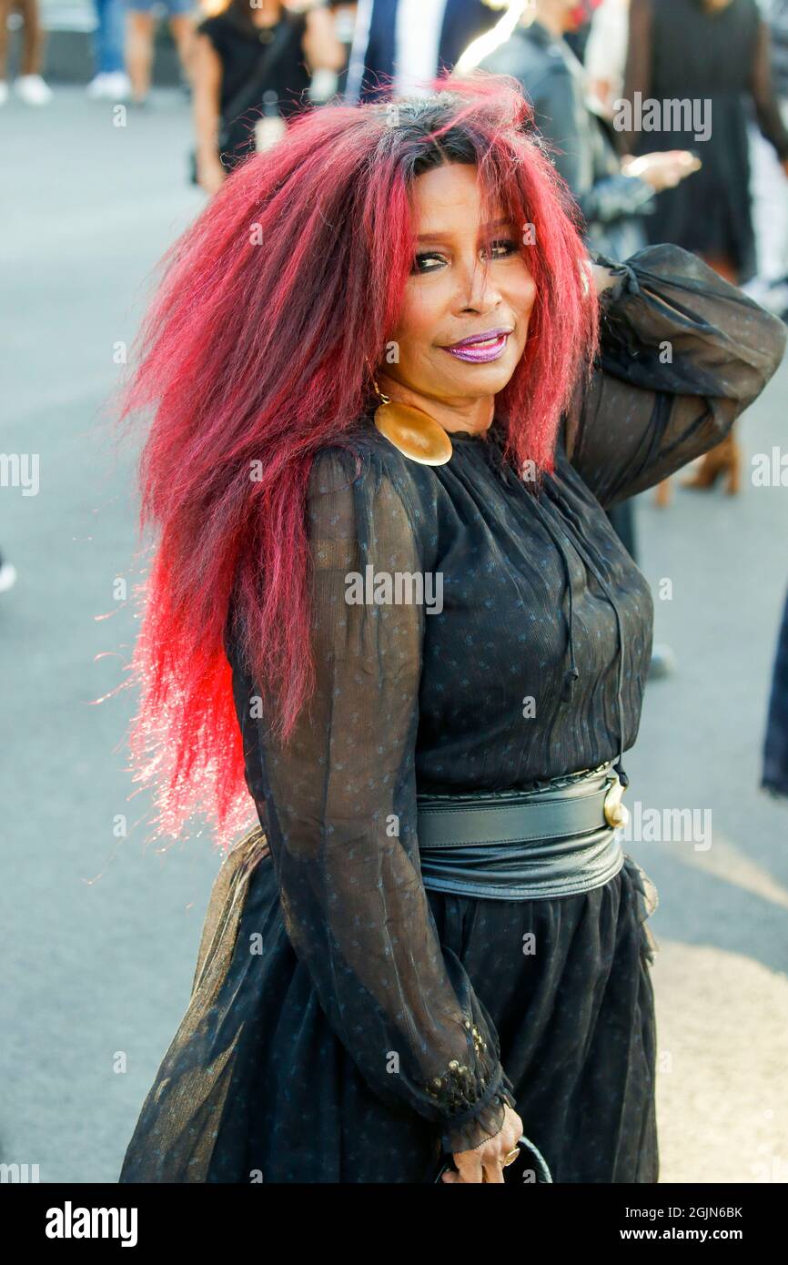 Chaka Khan at the Coach fashion show during Spring/Summer 2022