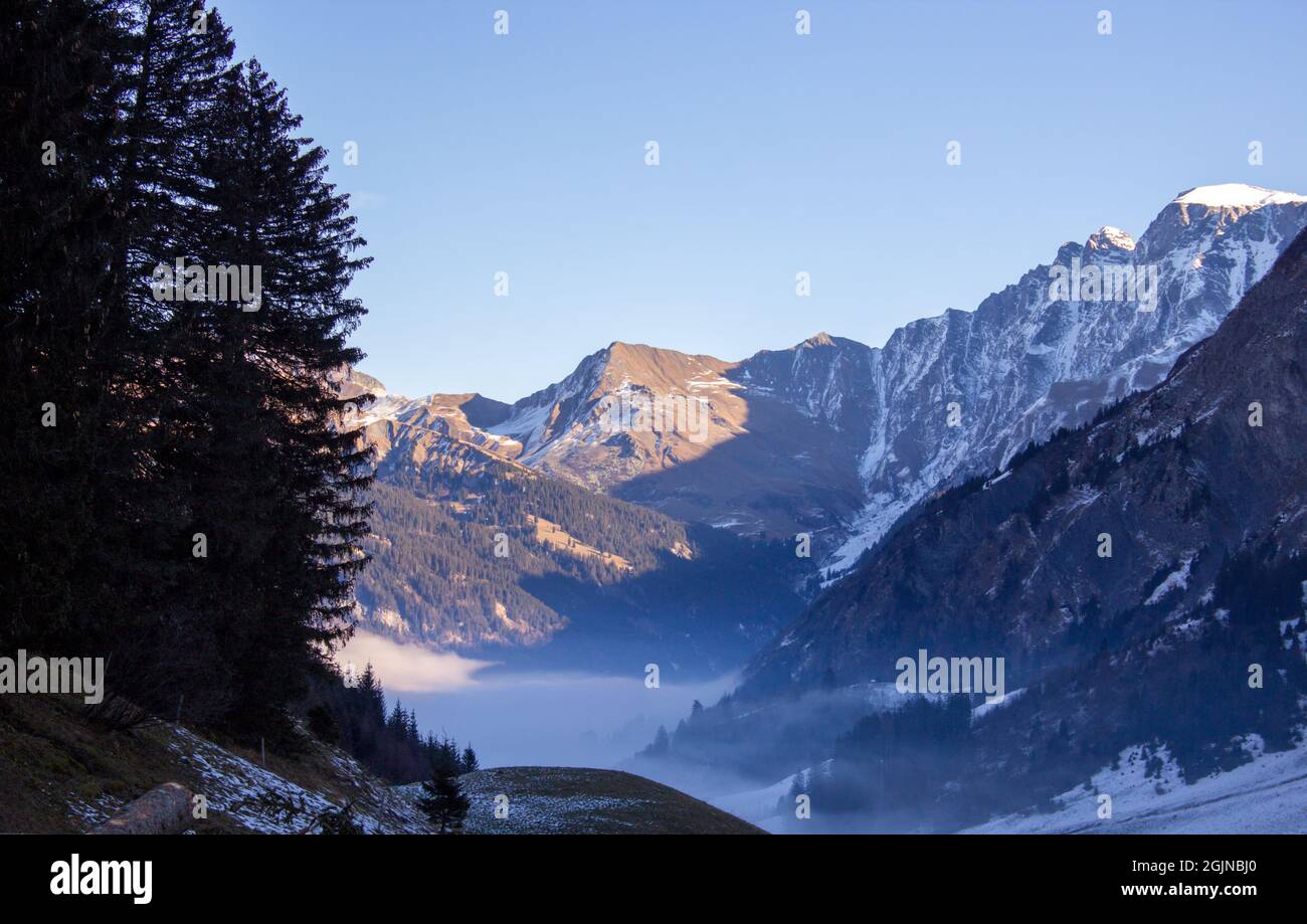 Mountains of Glarus Stock Photo - Alamy