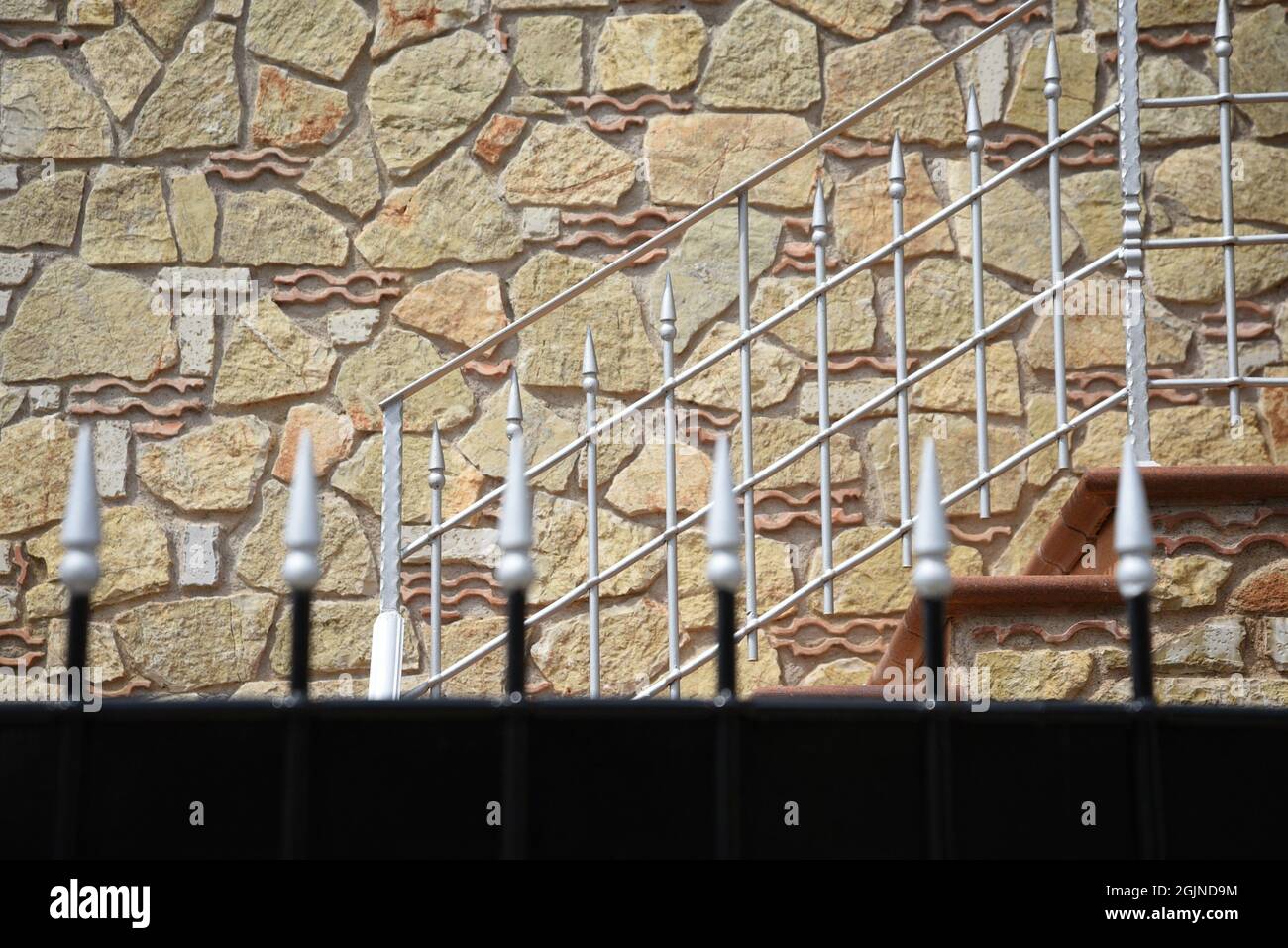 Greek Stone Railing Greek key railing hi-res stock photography and images - Alamy