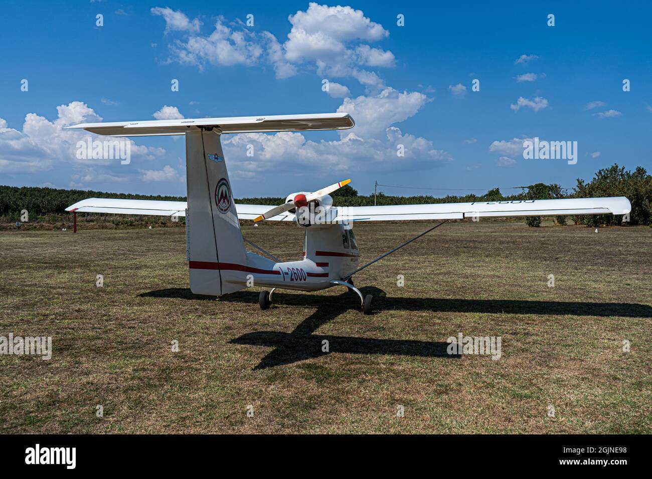 Sutri, Italy. 11th Sep, 2021.  A Sky arrow VT 450 version T  for flying lessons at the Club Arrow school in Sutri, Lazio.  Credit: amer ghazzal/Alamy Live News Credit: amer ghazzal/Alamy Live News Stock Photo