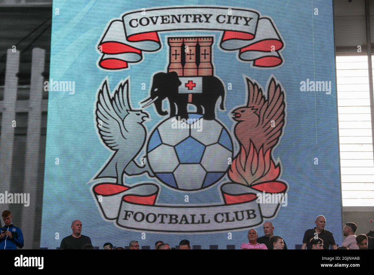 Coventry, UK. 11 September 2021.  Sky Bet Championship match between Coventry City and Middlesbrough at the Ricoh Arena, Coventry on Saturday 11th September 2021. (Credit: John Cripps | MI News) Credit: MI News & Sport /Alamy Live News Stock Photo