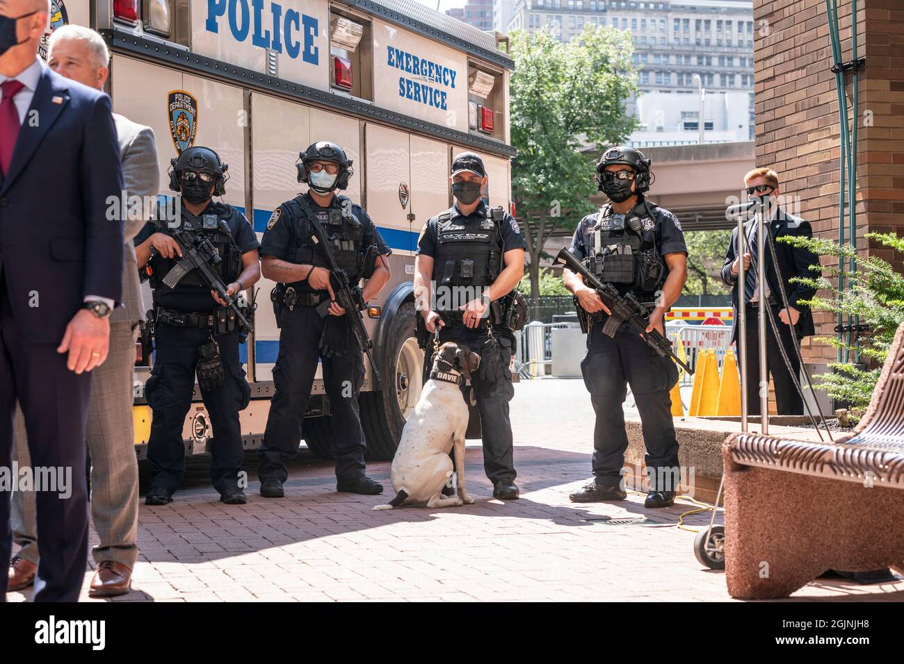 Nypd counter terrorism unit hi-res stock photography and
