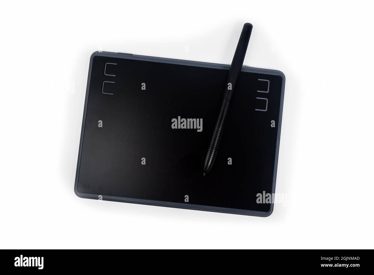 graphic tablet isolated on a white background Stock Photo Alamy