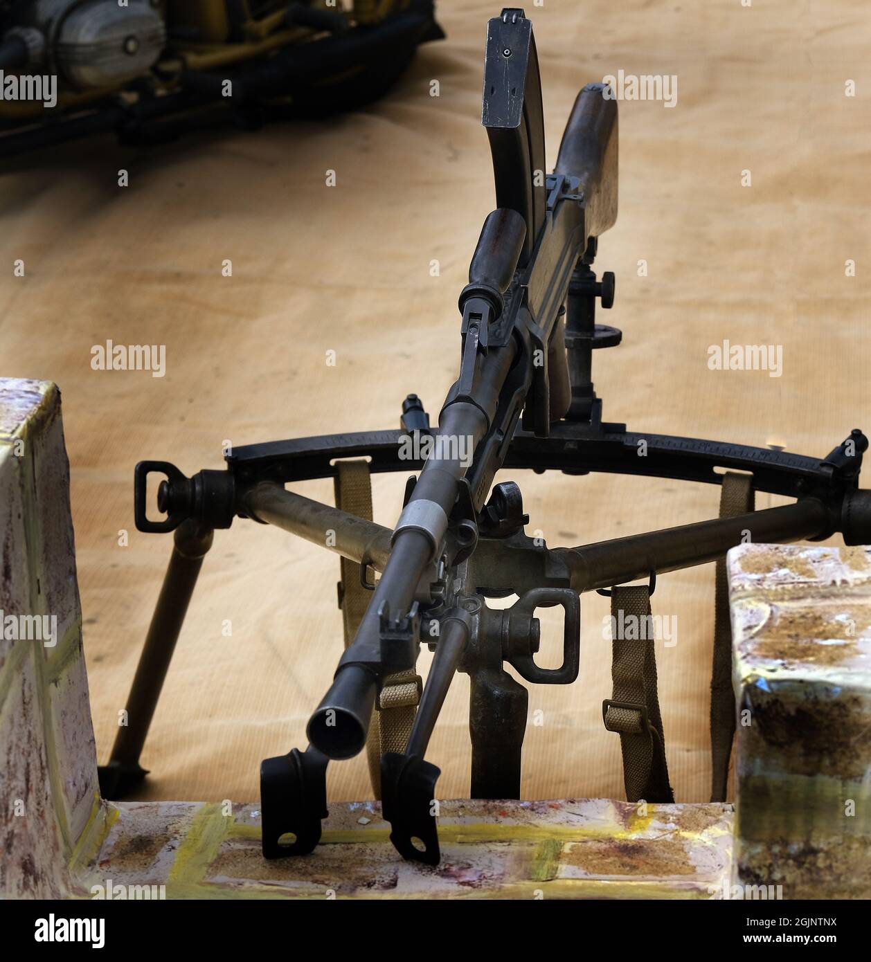 The Bren gun was a series of light machine guns made by Britain in the