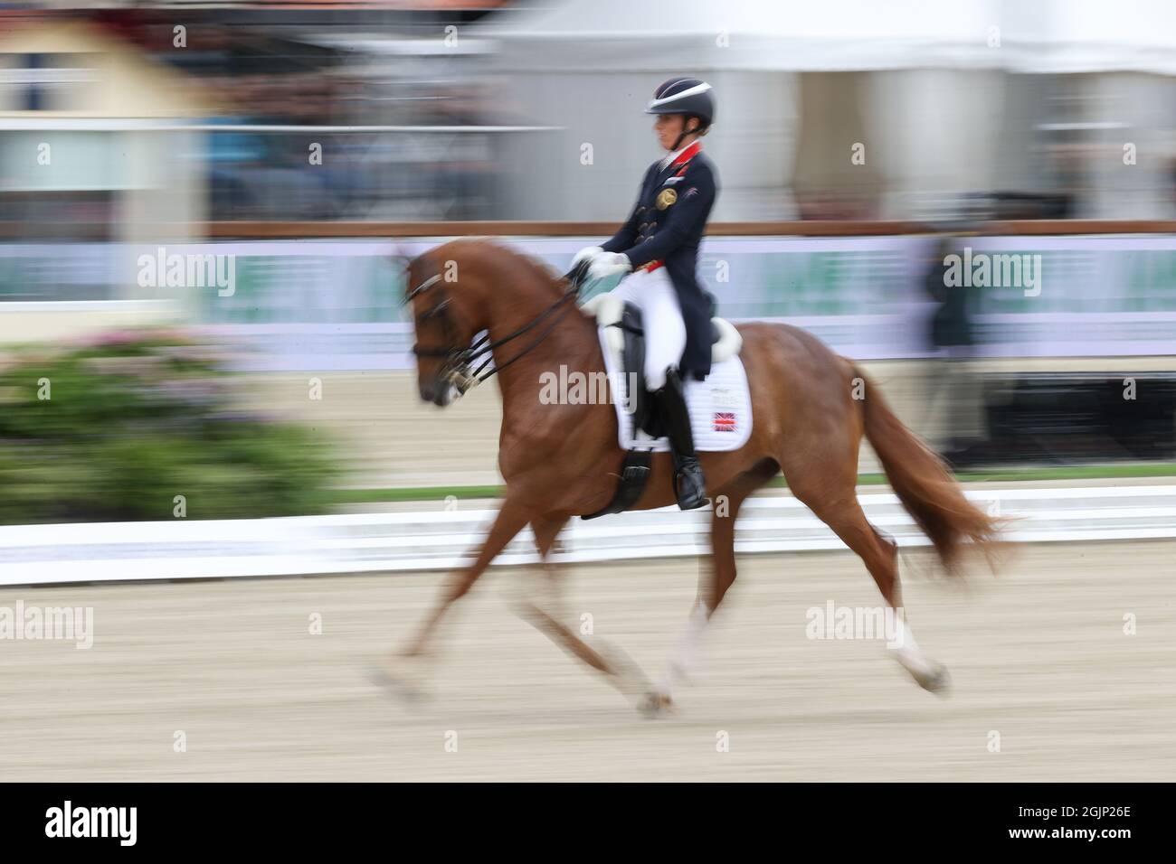 Euro Equestrian Rider Hagen A.T.W., Germany. 11th Sep, 2021. Equestrian sport: European ...