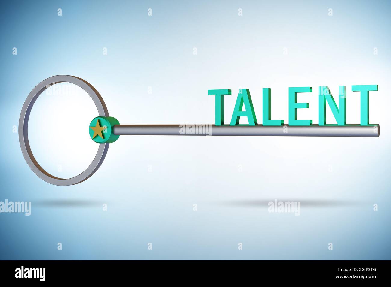 Talen Sign Talen concept with the opening key Stock Photo - Alamy
