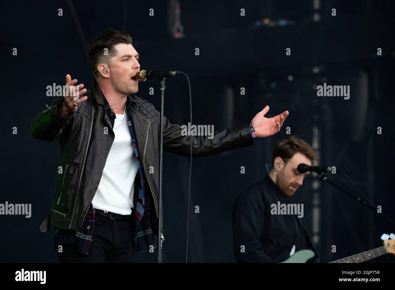 Glasgow, UK. 11th Sep, 2021. PICTURED Lead Singer/Guitarist Sam