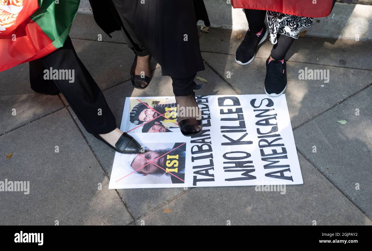 Austin Texas USA, September 11, 2021 On the 20th anniversary of the September 11th terrorist