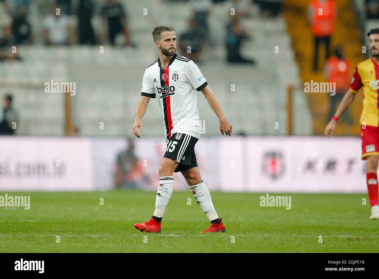ISTANBUL, TURKEY - NOVEMBER 6: Miralem Pjanic of Besiktas JK during the  Super Lig match between Besiktas