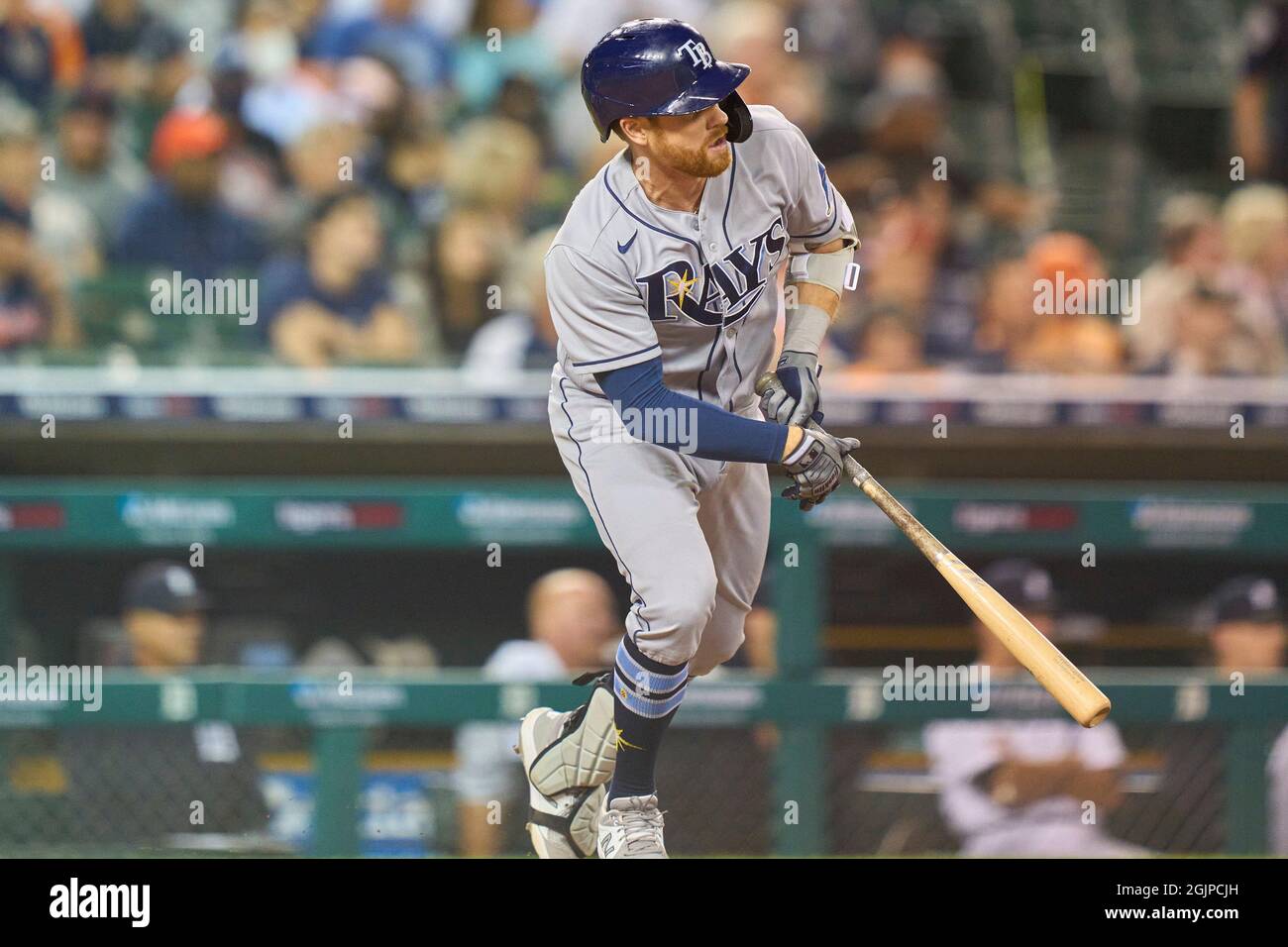 St. Petersburg, FL. USA; Tampa Bay Rays first baseman Ji-Man Choi (26)  heads to the dugout during a major league baseball game against the Detroit  Tig Stock Photo - Alamy