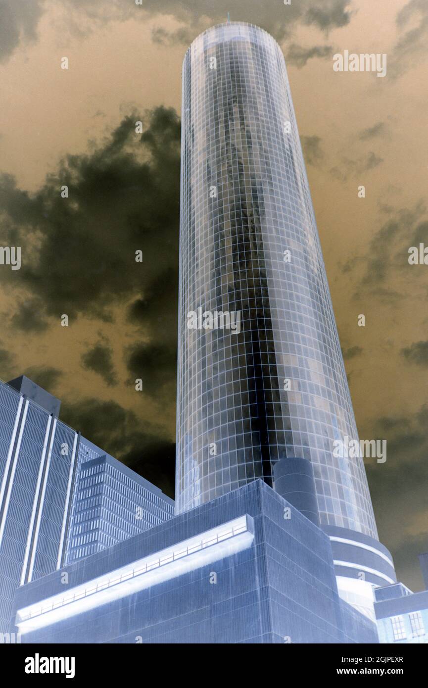 grattaciel in Atlanta, elaborazione grafica Stock Photo