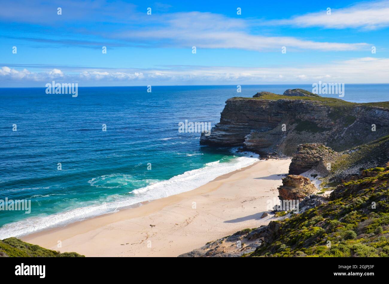 Diaz Beach South Africa next to Cape Point, Cape Town. one of the most beautiful and Popular