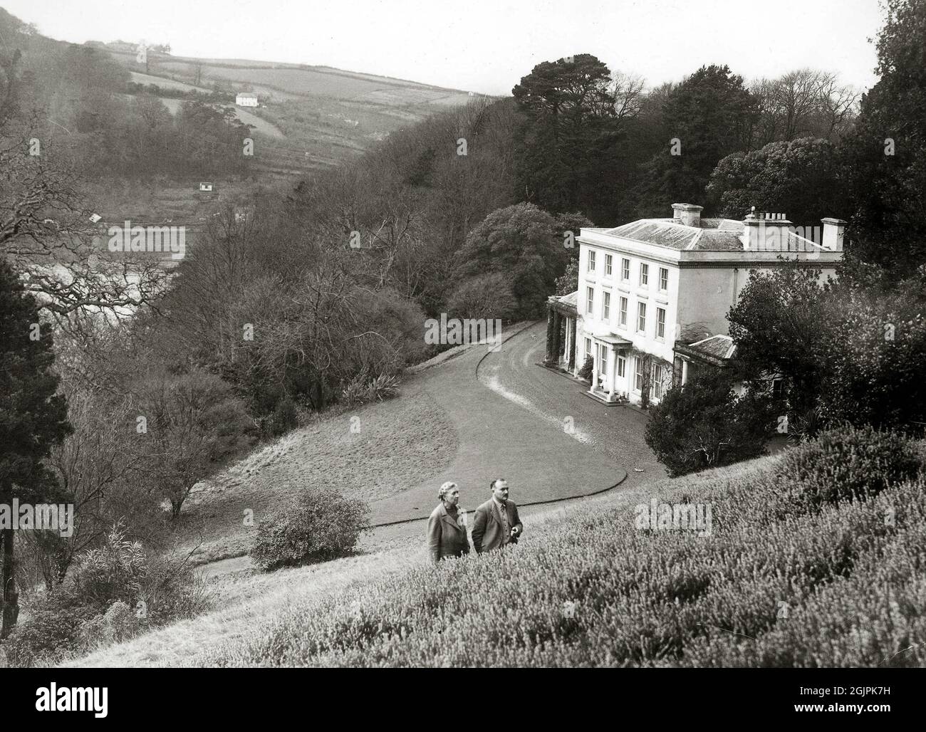English crime mystery writer Agatha Christie with her husband Max