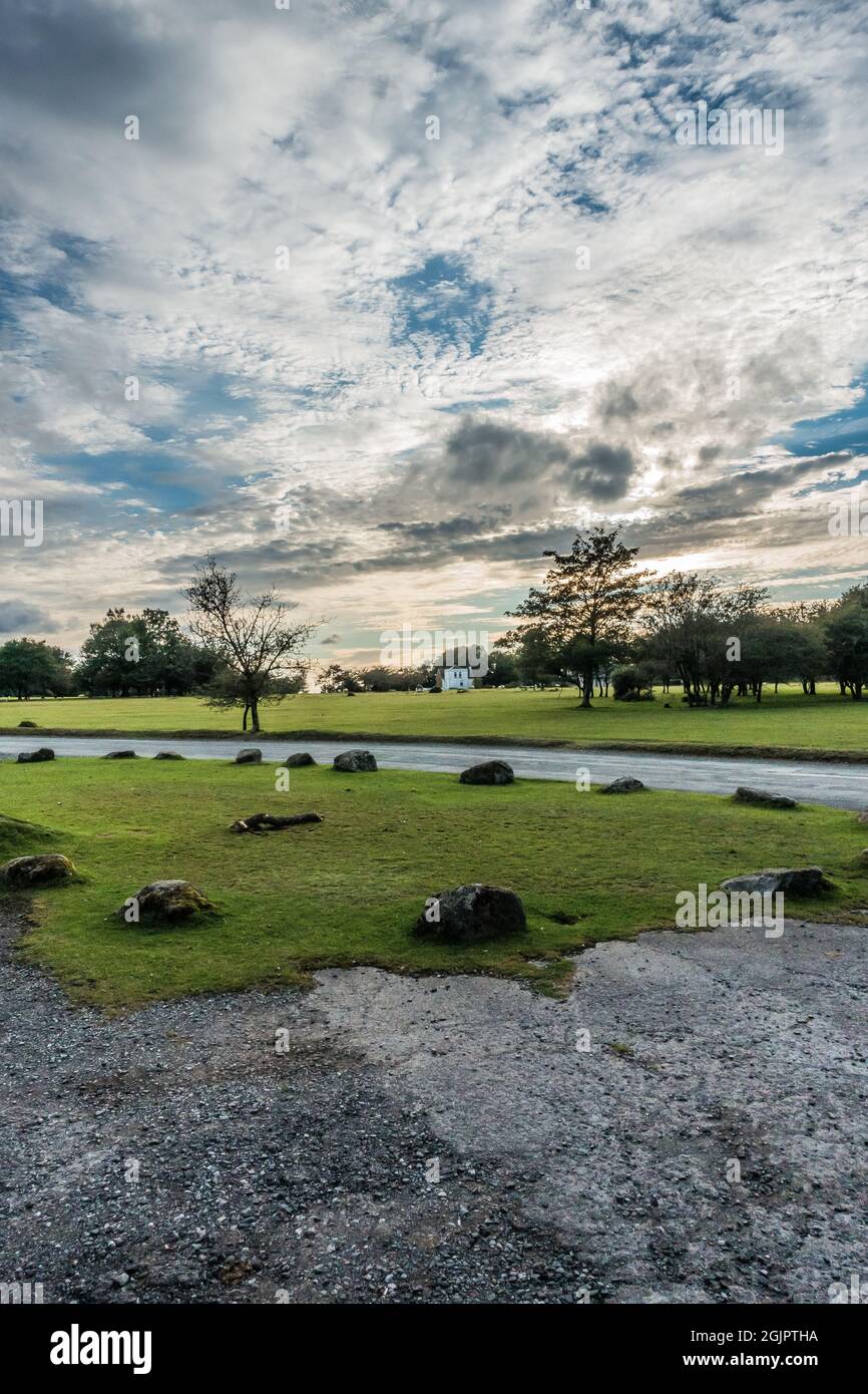 RAF Harrowbeer, Yelverton, WW2 Control Tower Stock Photo Alamy