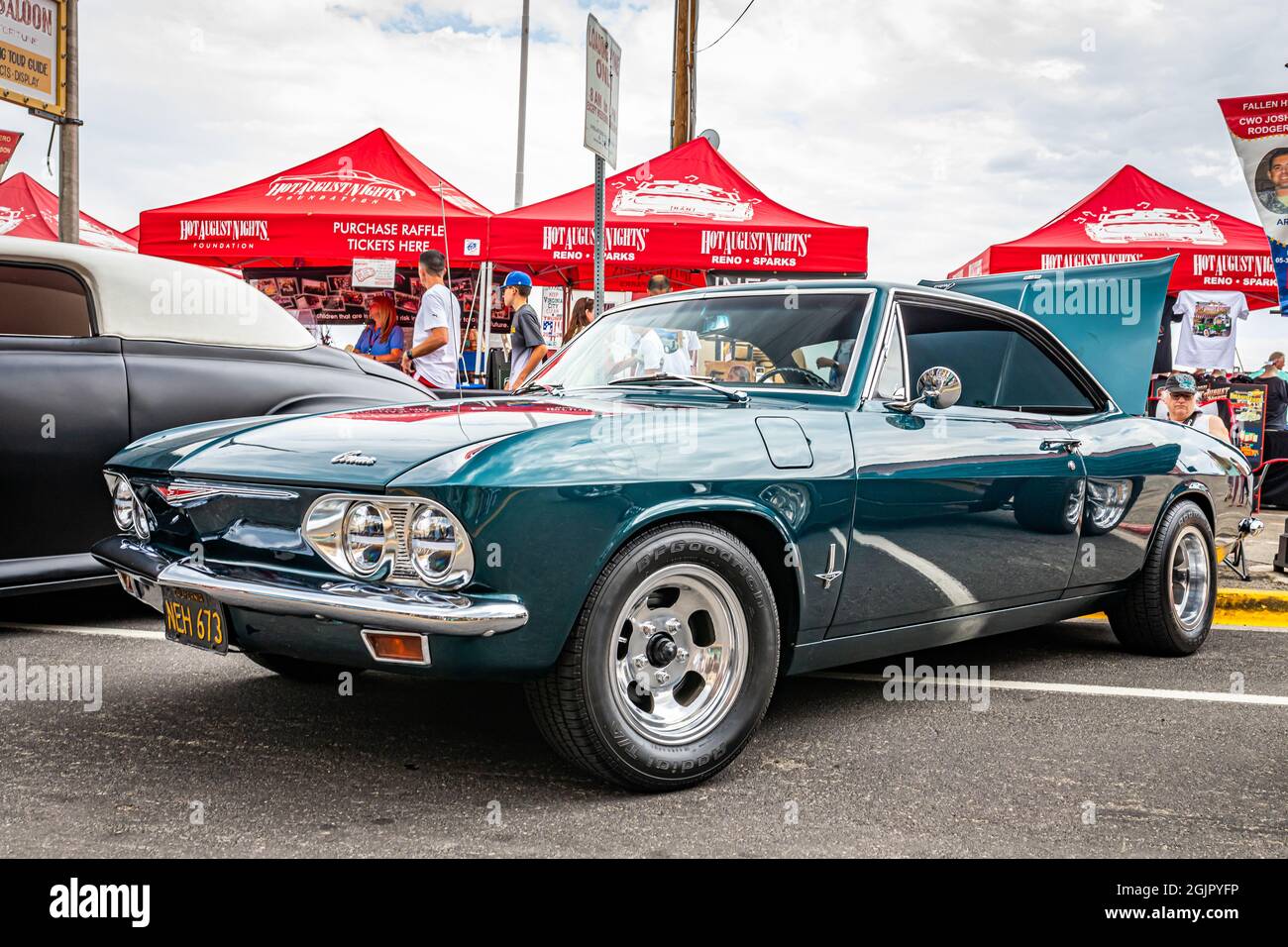 Virginia City, NV July 30, 2021 1965 Chevrolet Corvair Monza coupe