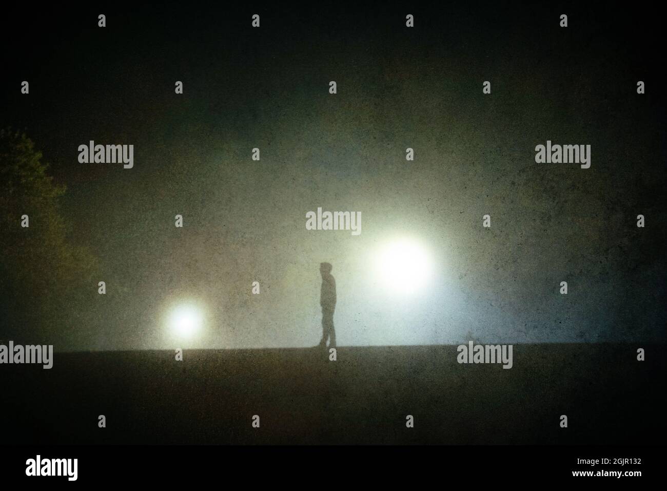 Ghost figure outside hi-res stock photography and images - Alamy