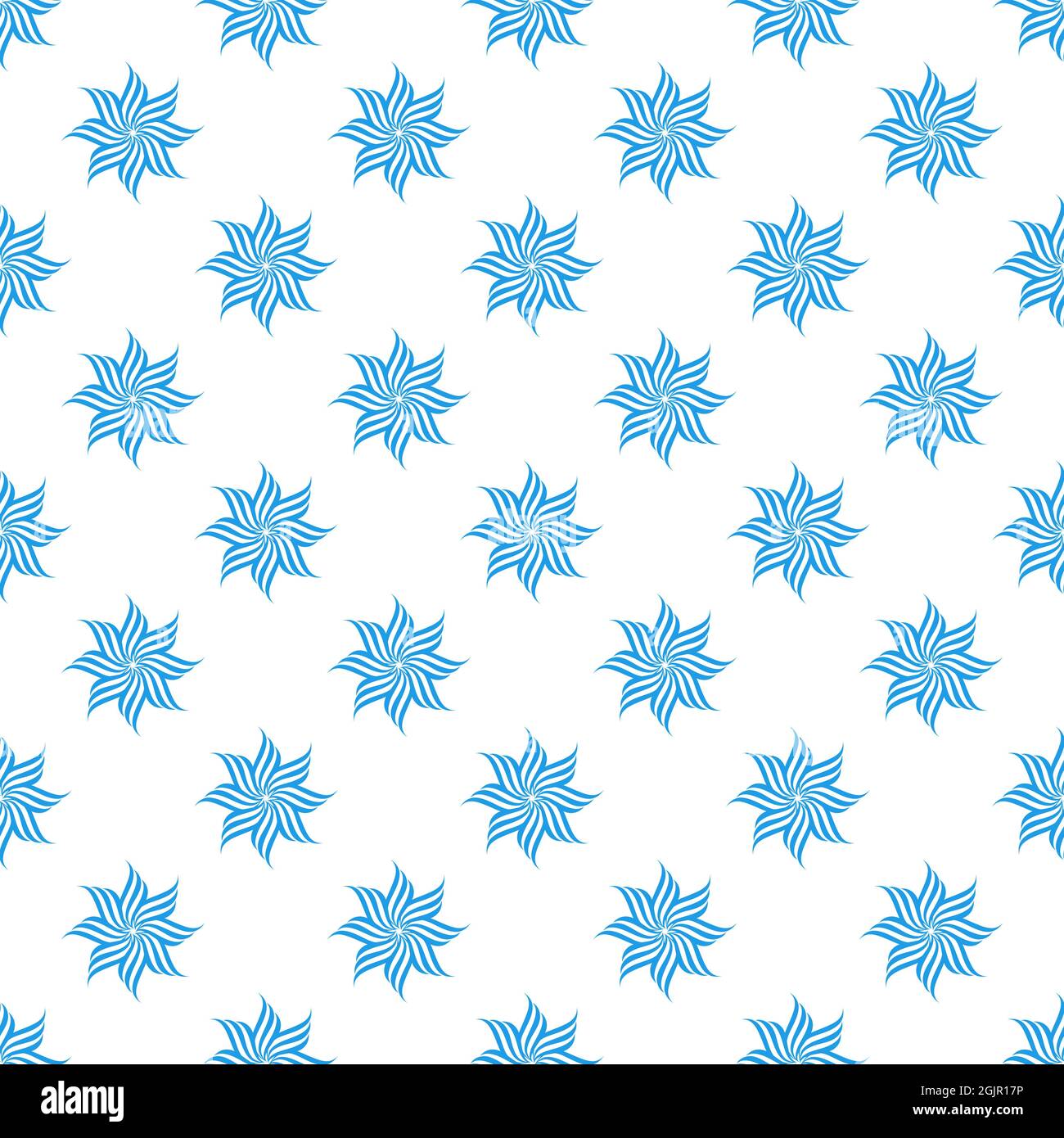 Floral Snow Flakes Vector Art & Graphics