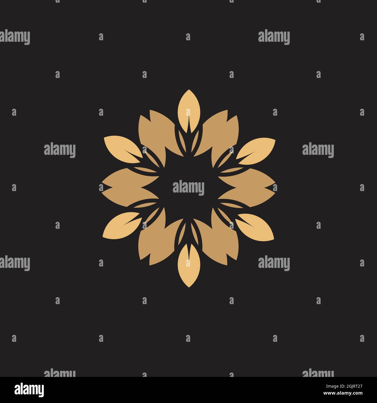 Lotus flower logo design inspiration vector illustration template Stock ...