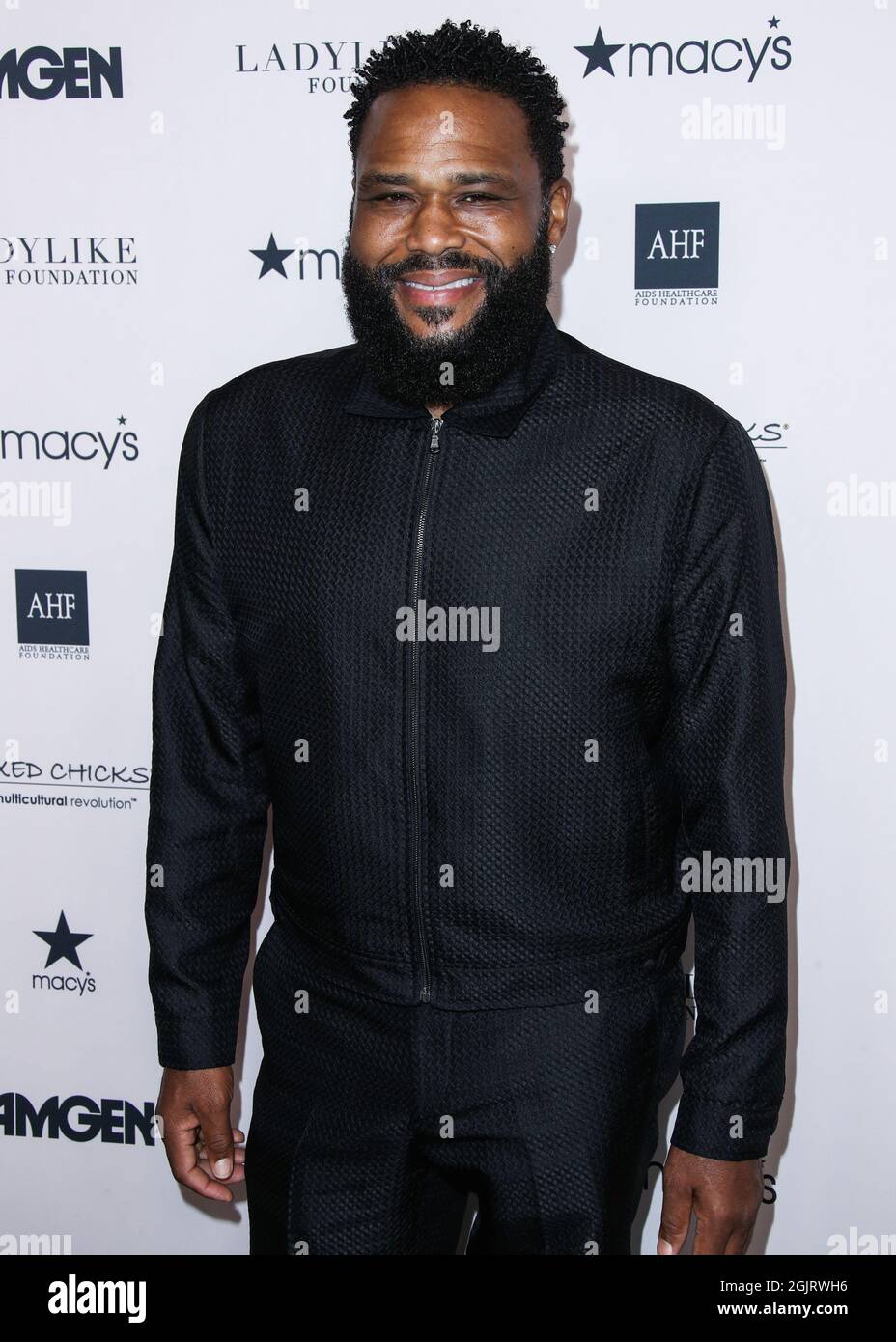 BEVERLY HILLS, LOS ANGELES, CALIFORNIA, USA - SEPTEMBER 11: Actor Anthony Anderson arrives at the 12th Annual LadyLike Foundation Women Of Excellence Awards And Fashion Show held at The Beverly Hilton Hotel on September 11, 2021 in Beverly Hills, Los Angeles, California, United States. (Photo by Xavier Collin/Image Press Agency) Stock Photo
