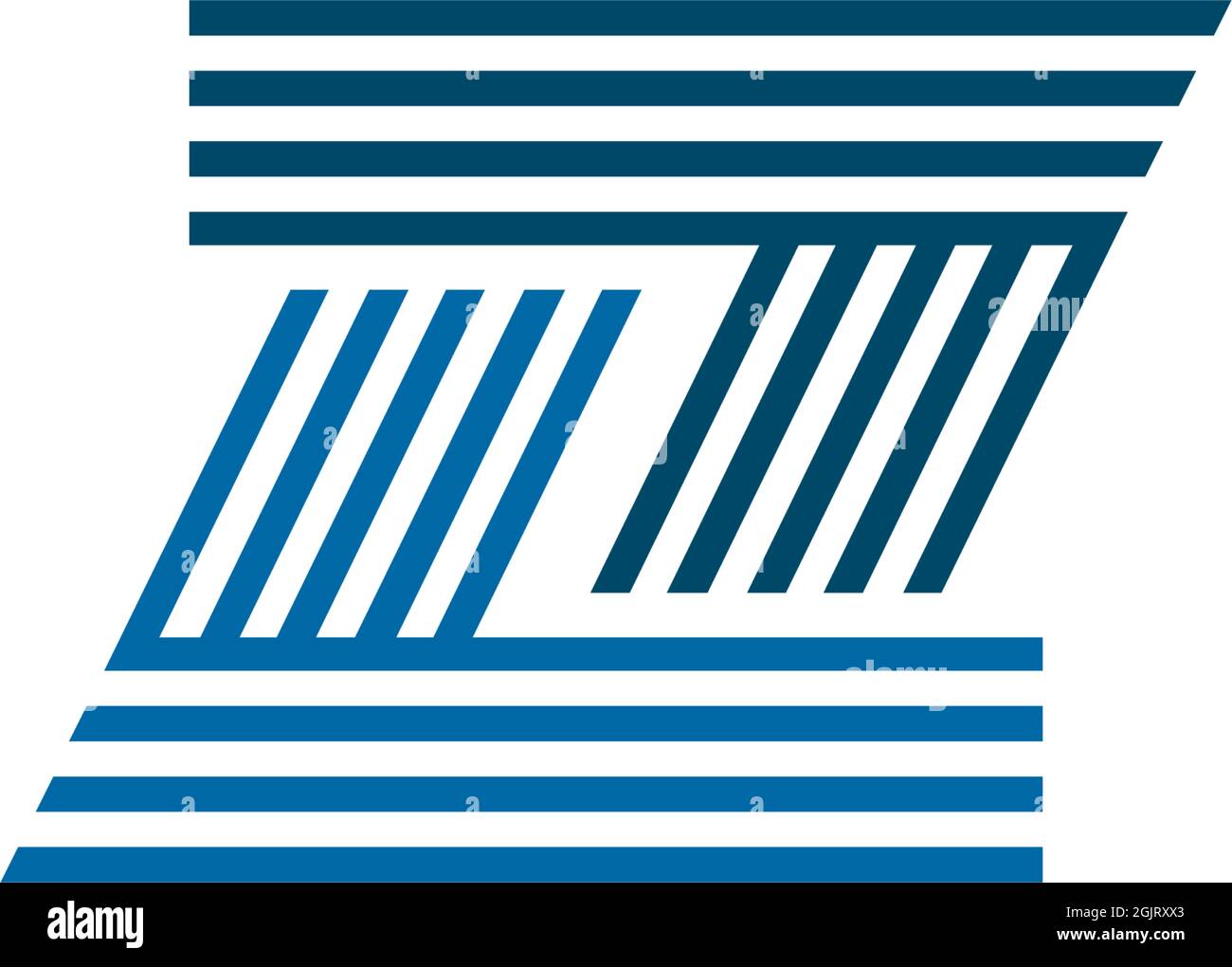 Z letter initial icon logo design inspiration vector template Stock ...