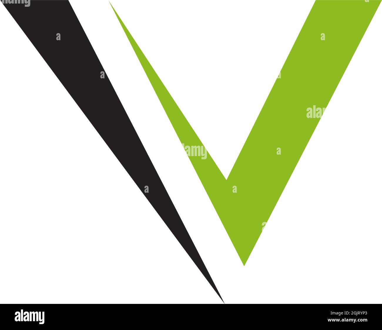 V letter initial icon logo design inspiration vector template Stock ...