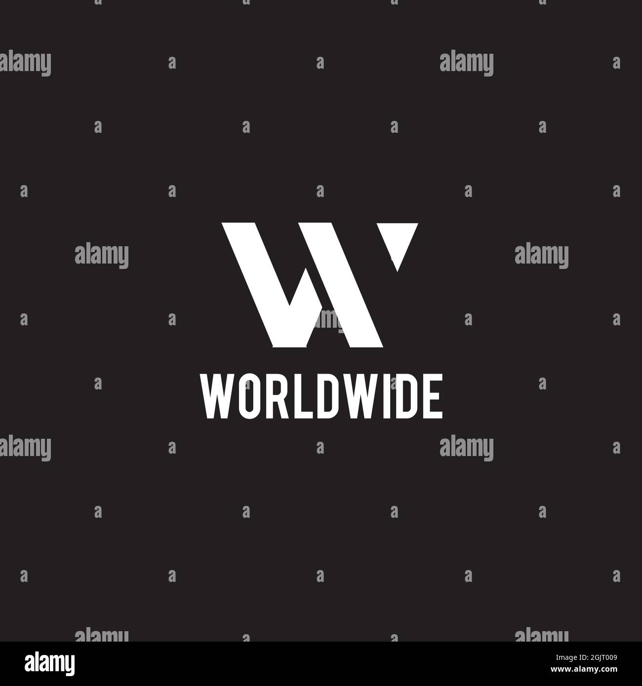 W letter initial icon logo design inspiration vector template Stock ...