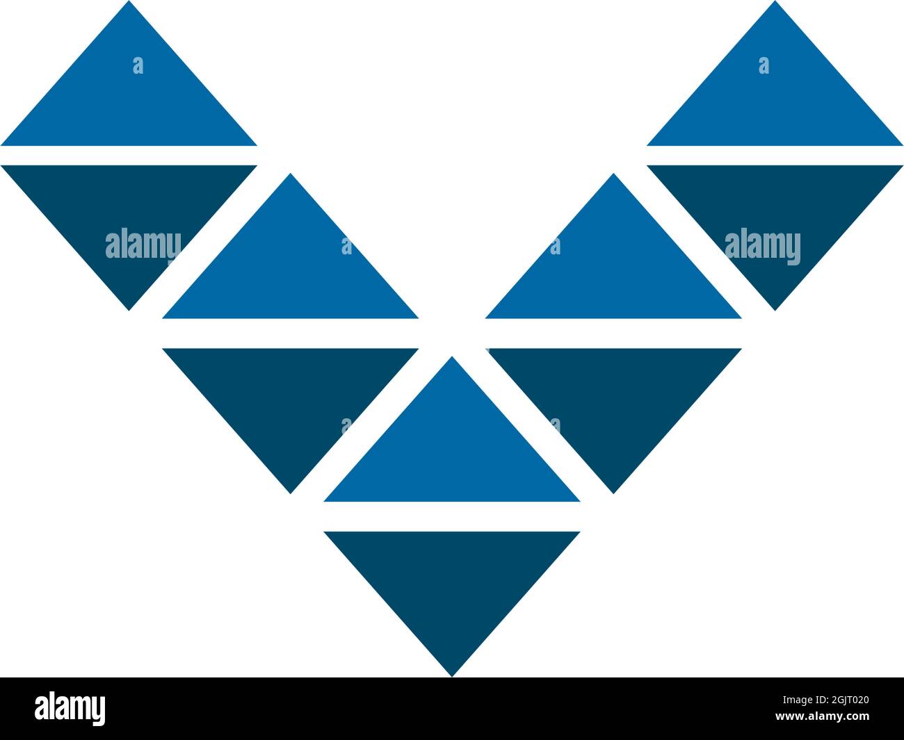 V letter initial icon logo design inspiration vector template Stock ...