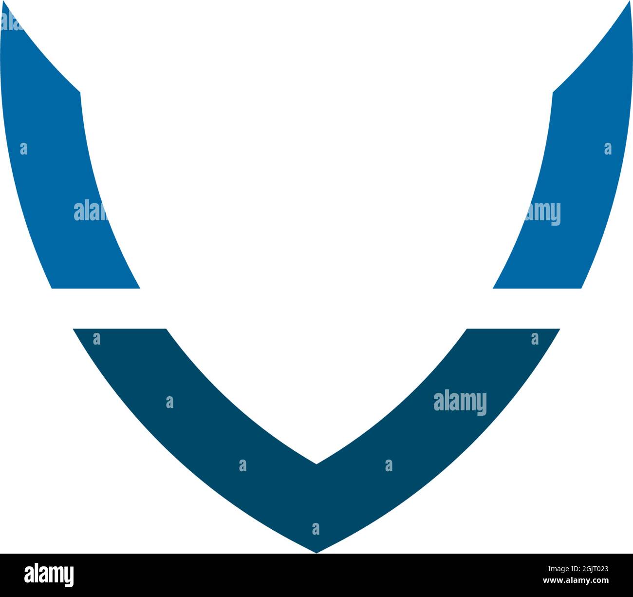 V letter initial icon logo design inspiration vector template Stock ...
