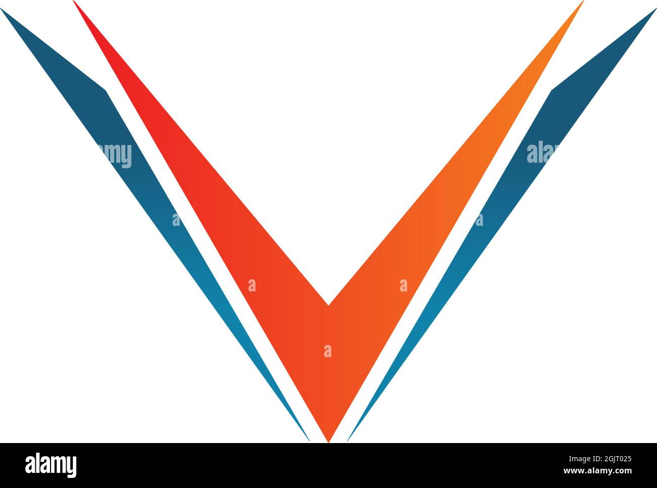 V letter initial icon logo design inspiration vector template Stock ...