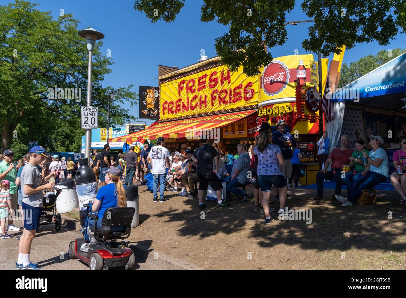 Falcon Heights, Minnesota August 30, 2021 The Fresh French Fries