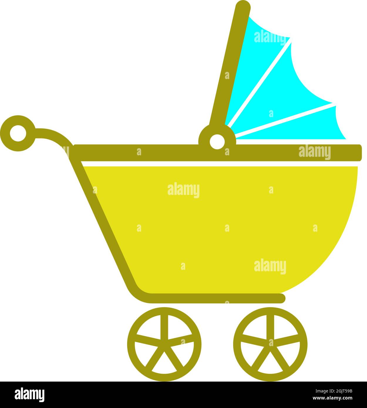 Stroller wheel Stock Vector Images - Alamy