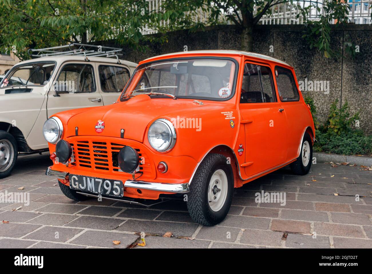 Mini rally car. The Bradford Classic 2021 Stock Photo Alamy