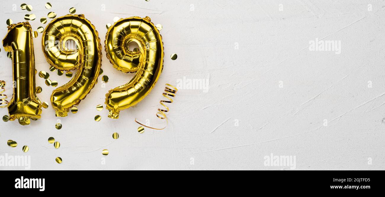 Balloon number 199 hi-res stock photography and images - Alamy