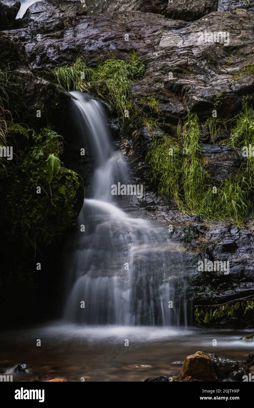 todtnauer waterfalls of the black forest (Schwarzwald), Baden-Wuerttemberg, Germany Stock Photo